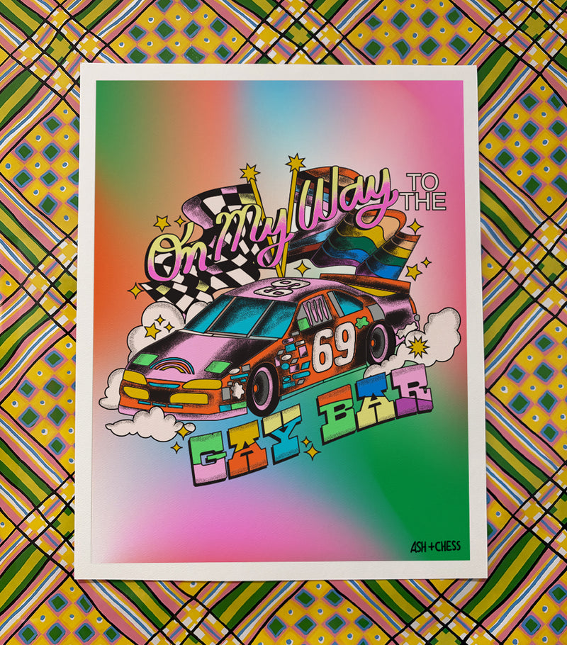 11 x 14 Queer Liberation Art Print