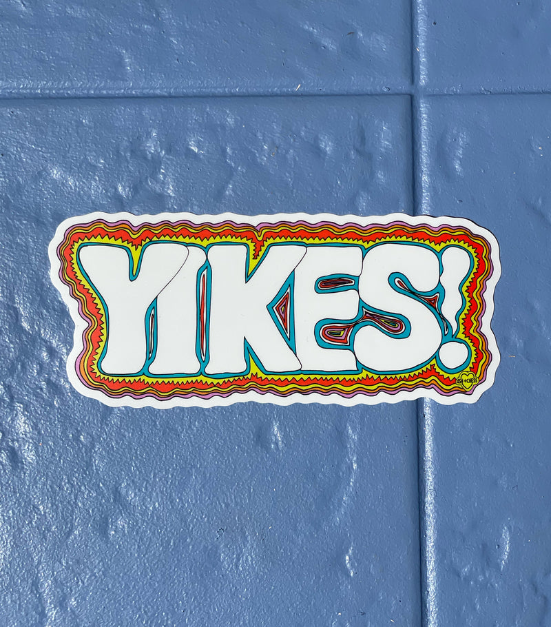 Yikes! Bumper sticker