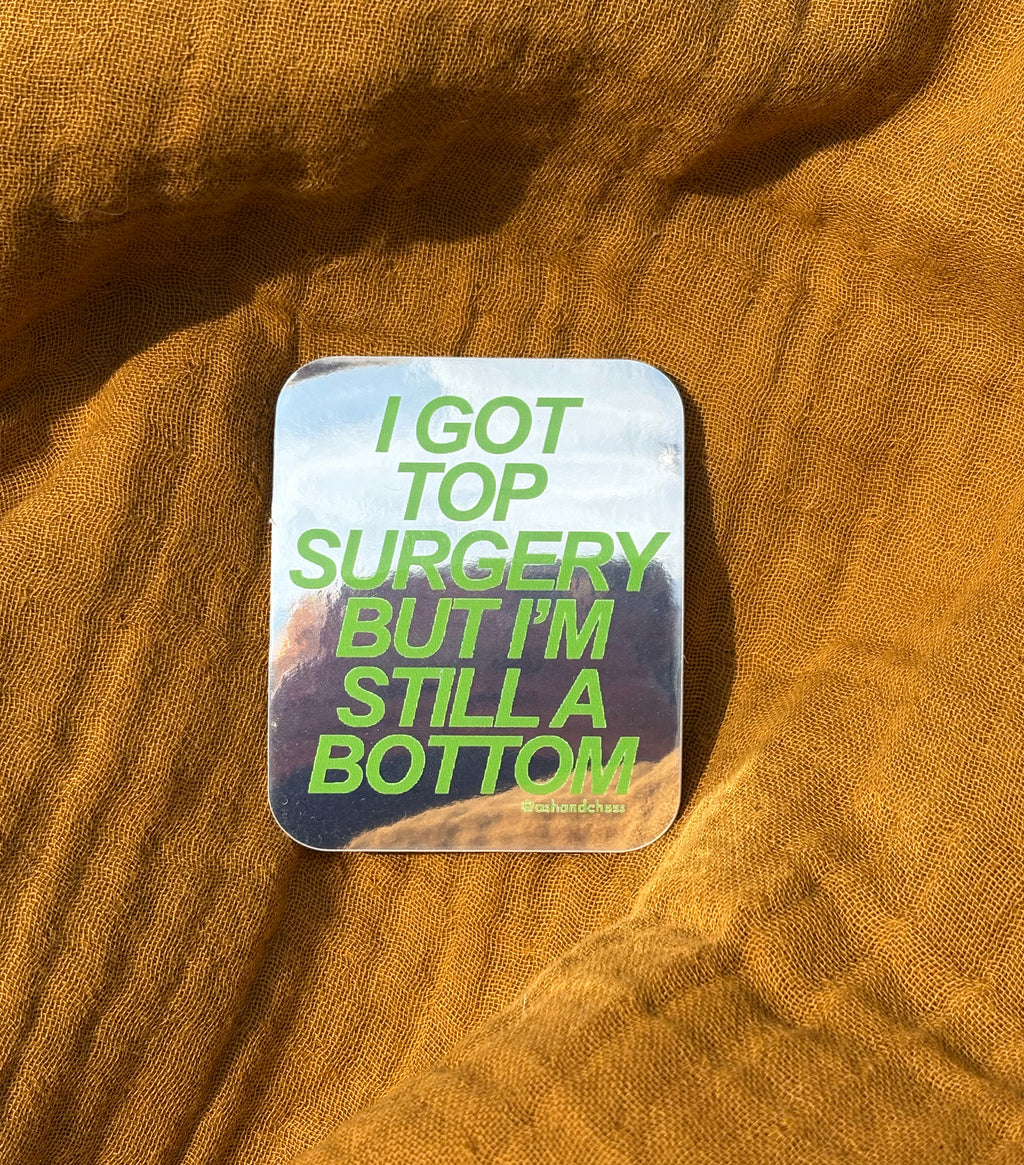 Top Surgery Bottom Sticker