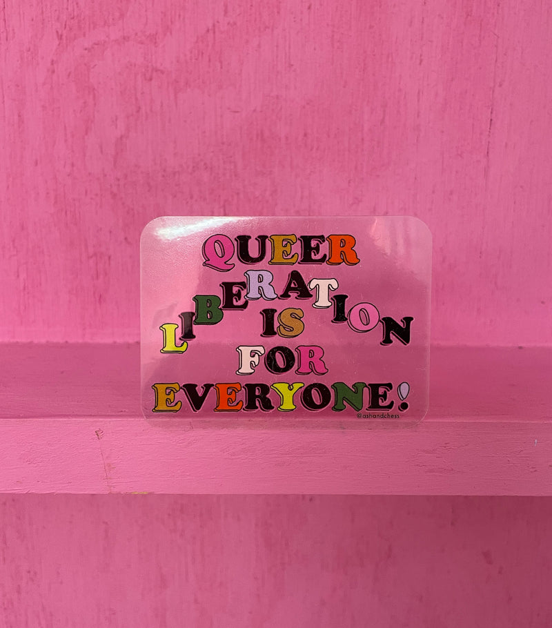 Queer Liberation Is For Everyone T-Shirt SUNFLOWER