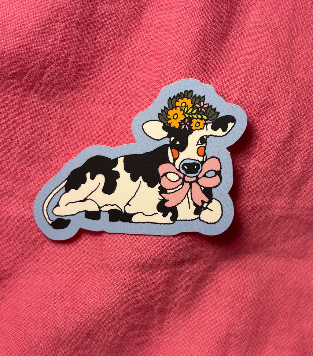 Silly Cow Sticker