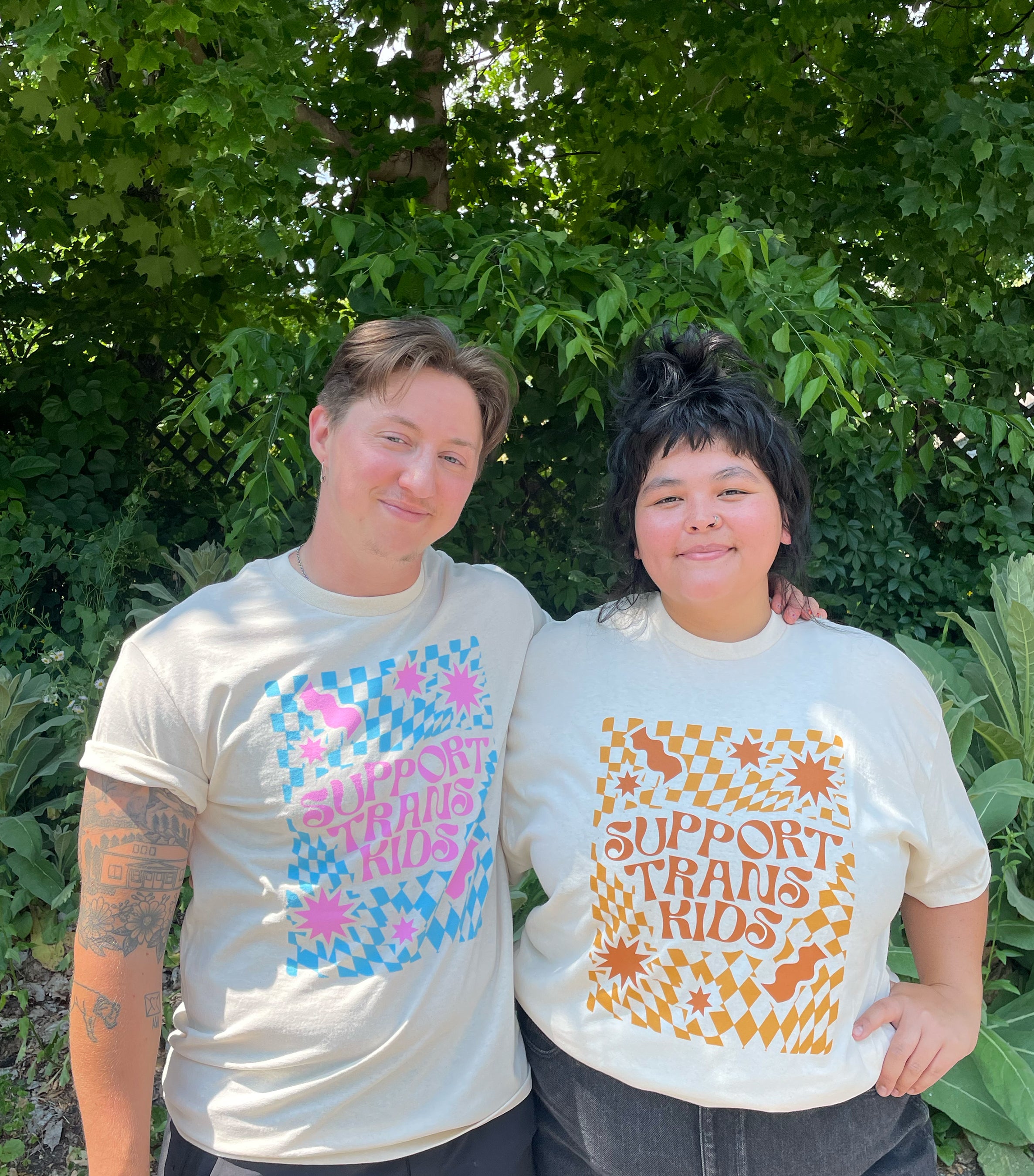 Support Trans Kids T-Shirt BUTTERSCOTCH – Ash + Chess