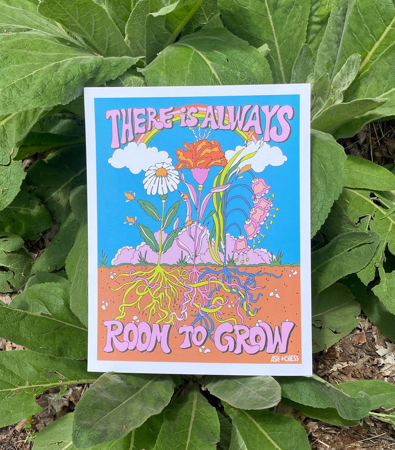 11x14Bloom And Grow Art Print