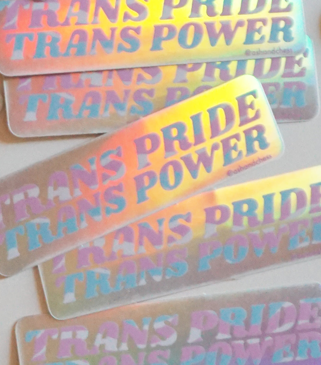 Trans Power Sticker