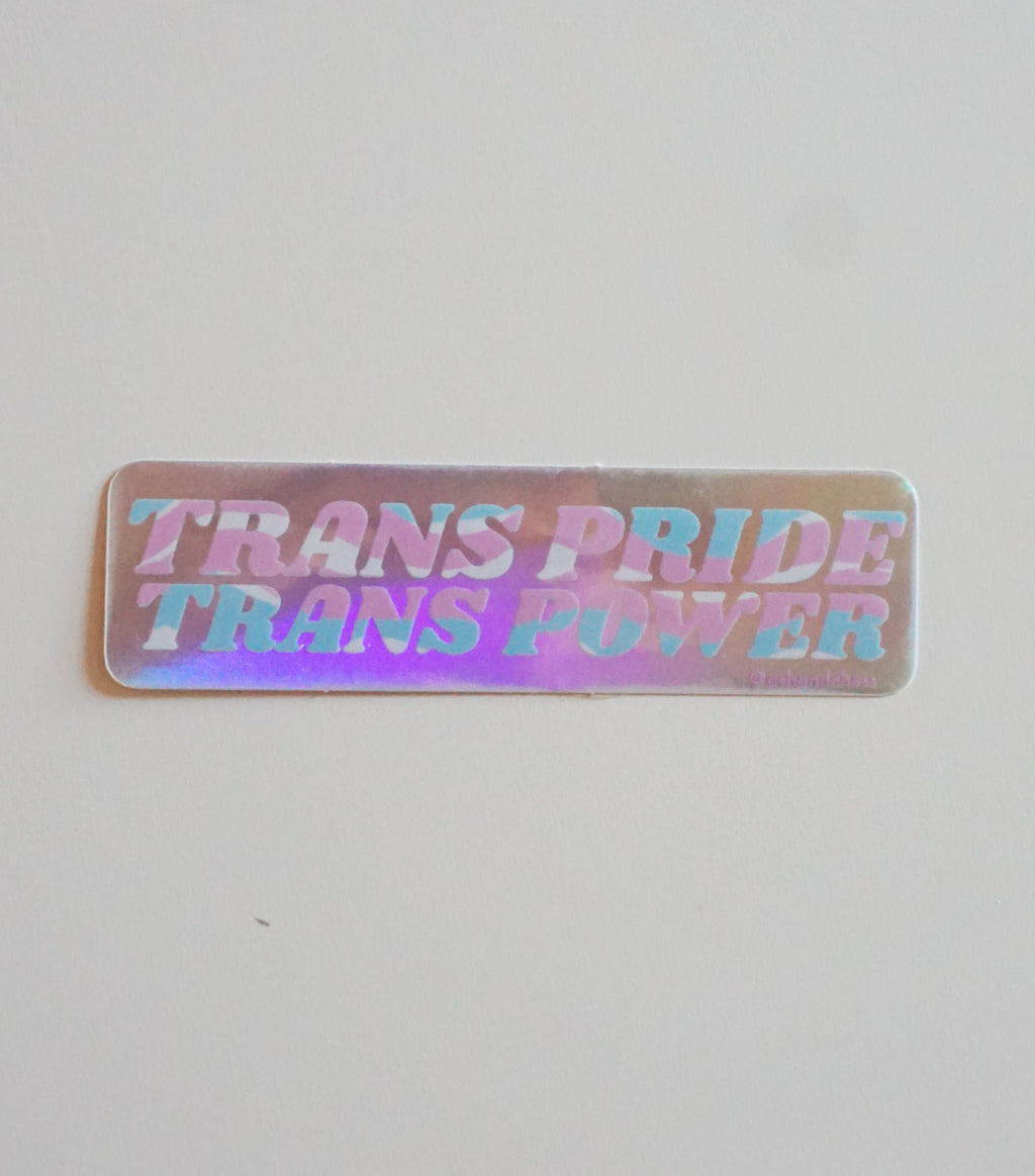 Trans Power Sticker